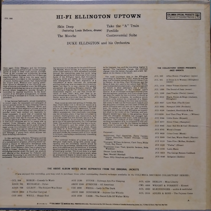 HI-FI ELLINGTON UPTOWN