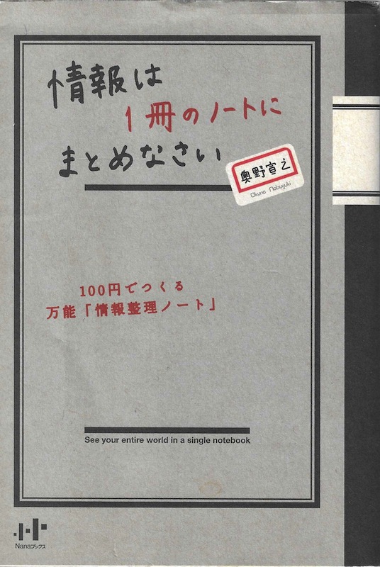 ���͂P���̃m�[�g�ɂ܂Ƃ߂Ȃ���