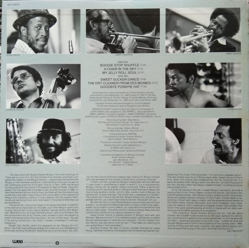 CHAIR IN THE SKY MINGUS DYNASTY